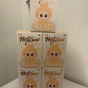 5 AUTHENTIC Popmart Have A Seat Blind Boxes - sealed